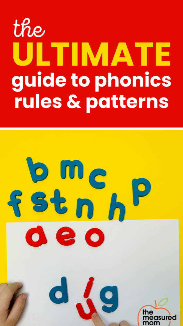 ultimate guide to phonics rules and patterns