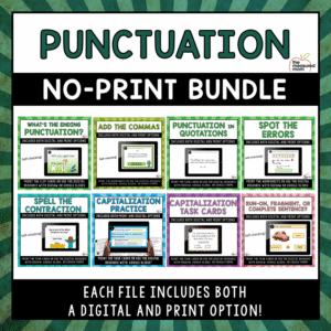 Punctuation No-Print Bundle